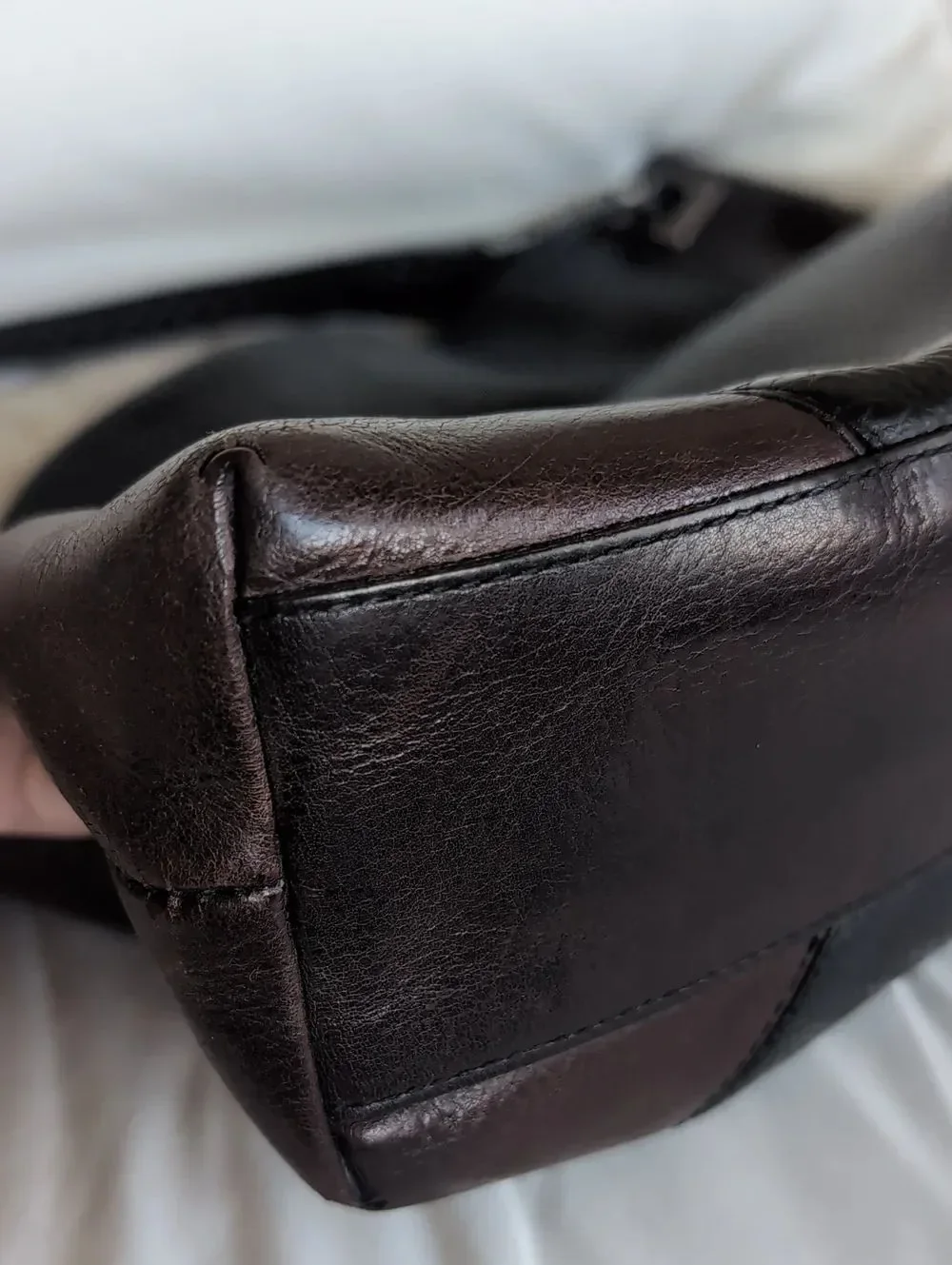 Brighton Bailey Shoulder Bag Ferrara Collection Brown&Black Combo Braided Handle